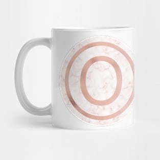 Rose Gold Marble Omikron Mug